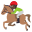 :1f3c7-1f3ff:
