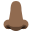 :1f443-1f3fe: