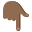 :1f447-1f3fe: