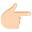 :1f449-1f3fb: