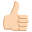 :1f44d-1f3fb: