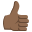 :1f44d-1f3fe: