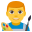 :1f468-1f3a8: