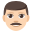 :1f468-1f3fb: