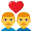 :1f468-2764-1f468: