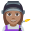 :1f469-1f3fd-1f3ed: