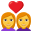 :1f469-2764-1f469: