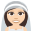:1f470-1f3fb: