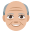 :1f474-1f3fc: