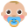 :1f476-1f3fc: