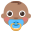 :1f476-1f3fd:
