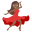 :1f483-1f3fe: