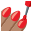 :1f485-1f3fd: