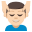 :1f486-1f3fb-2642:
