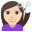:1f487-1f3fb: