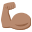 :1f4aa-1f3fd: