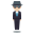 :1f574-1f3fb: