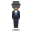 :1f574-1f3fe: