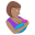 :1f931-1f3fd: